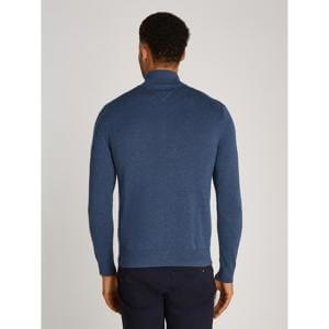 Tommy Hilfiger Flag Embroidery Quarter-Zip Jumper